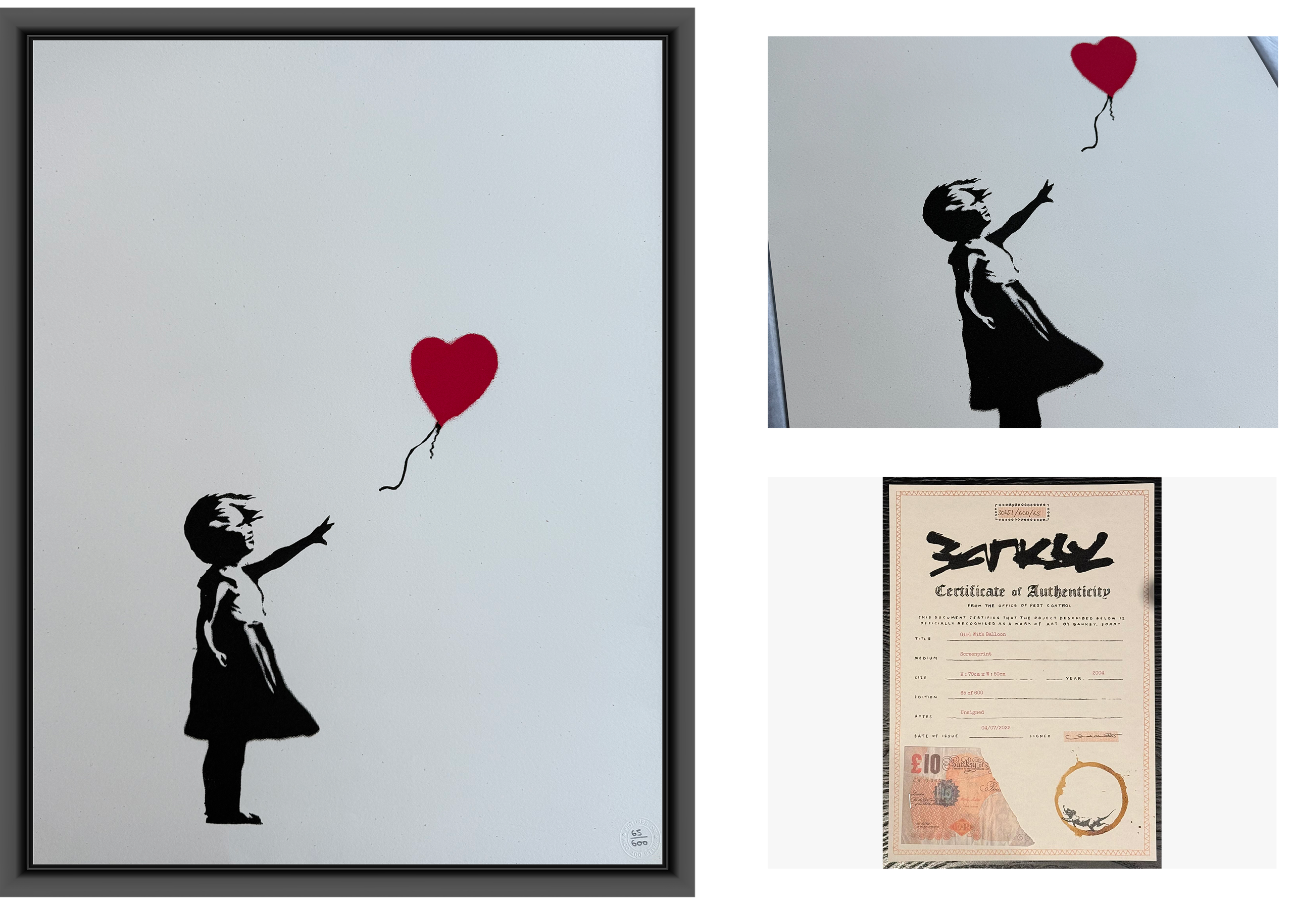 Girl With Balloon RWA By Banksy